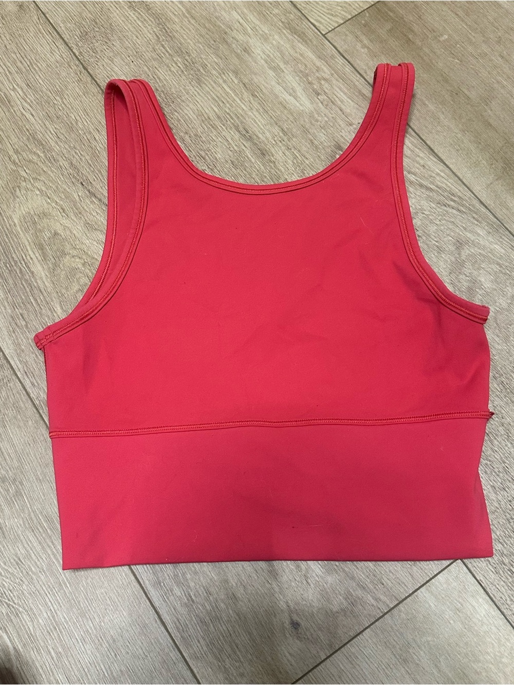 Lululemon Power Pivot Tank Top Everlux in Carnation Red - Picture 3 of 5